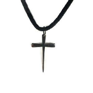 Novica Men’s Sterling Silver Cross Necklace NEW